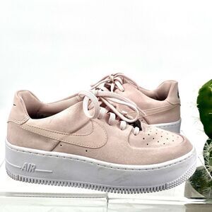 Women Nike Air Force 1 SAGE Low Particle Blush‎ Pink AR5339-604 Size 6